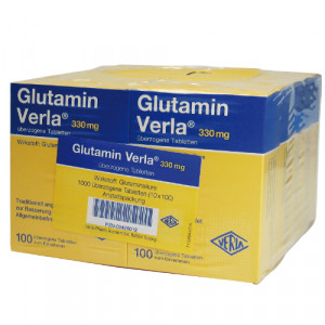 Produktbild von GLUTAMIN VERLA &uuml;berzogene Tabletten