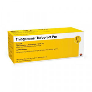 Produktbild von THIOGAMMA Turbo Set Pur Injektionsflaschen