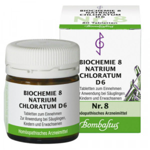 Produktbild von BIOCHEMIE 8 Natrium chloratum D 6 Tabletten