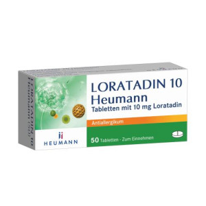 Produktbild von LORATADIN 10 Heumann Tabletten