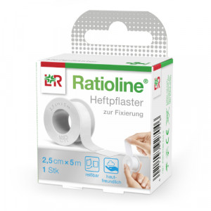 Produktbild von RATIOLINE acute Heftpflaster 2,5 cmx5 m