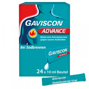 GAVISCON Advance Pfefferminz 1000mg/200mg SUS Btl.