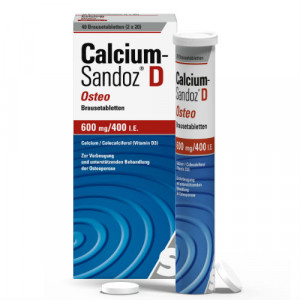 Produktbild von CALCIUM SANDOZ D Osteo Brausetabletten