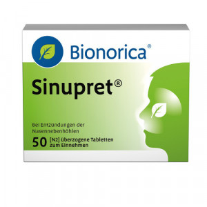 SINUPRET &uuml;berzogene Tabletten