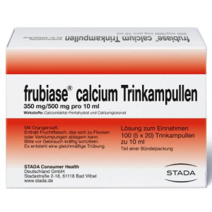 Produktbild von FRUBIASE CALCIUM T Trinkampullen