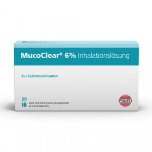 Produktbild von MUCOCLEAR 6% NaCl Inhalationsl&ouml;sung
