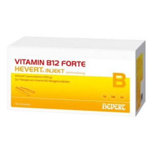 Produktbild von VITAMIN B12 FORTE Hevert injekt Inj.-Lsg.Amp.
