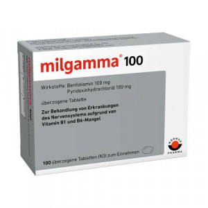 MILGAMMA 100 mg &uuml;berzogene Tabletten