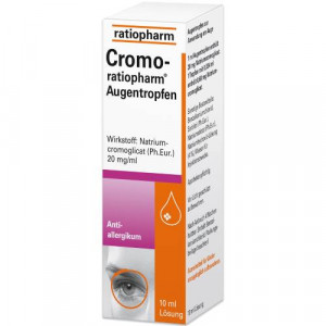 Produktbild von CROMO-RATIOPHARM Augentropfen