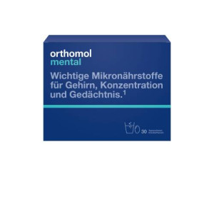 Produktbild von ORTHOMOL mental Granulat/Kapseln 30 Tage Kombip.