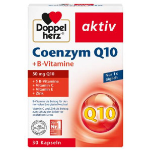 Produktbild von DOPPELHERZ Coenzym Q10+B Vitamine Kapseln