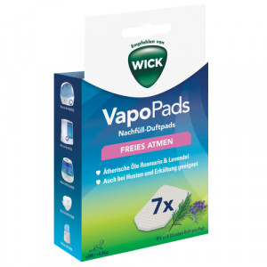 Produktbild von WICK VapoPads 7 Rosmarin Lavendel Pads WBR7