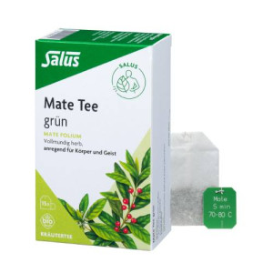 Produktbild von MATE TEE gr&uuml;n Kr&auml;utertee Mate folium Bio Salus