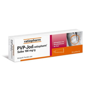 Produktbild von PVP-JOD-ratiopharm Salbe