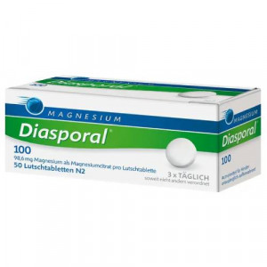 MAGNESIUM DIASPORAL 100 Lutschtabletten