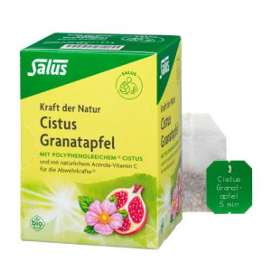 Produktbild von CISTUS GRANATAPFEL Tee Kraft der Natur Salus Fbtl.