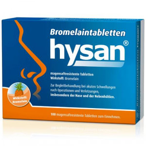 Produktbild von BROMELAIN TABLETTEN hysan magensaftres.Tabletten