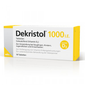 Produktbild von DEKRISTOL 1.000 I.E. Tabletten