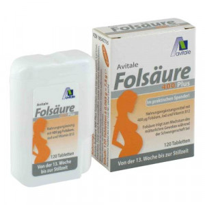 Produktbild von FOLS&Auml;URE 400 Plus B12+Jod Tabletten