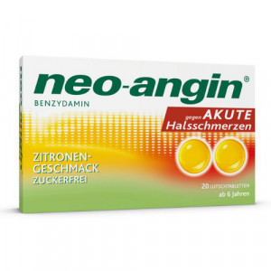 Produktbild von NEO-ANGIN Benzydamin akute Halsschmerzen Zitrone