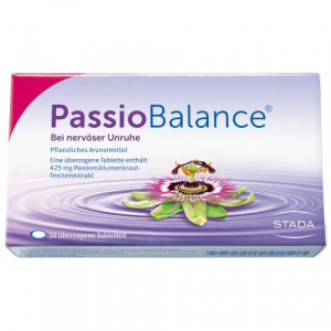 Produktbild von PASSIO Balance &uuml;berzogene Tabletten
