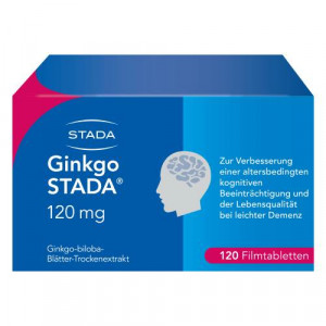 Produktbild von GINKGO STADA 120 mg Filmtabletten