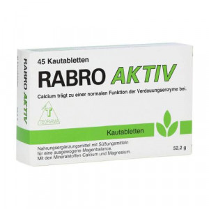 Produktbild von RABRO Aktiv Kautabletten