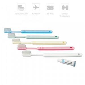 Produktbild von MIRADENT Happy Morning Travel Kit inkl.Zahnpasta