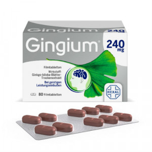 Produktbild von GINGIUM 240 mg Filmtabletten