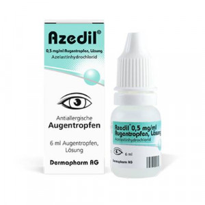 Produktbild von AZEDIL 0,5 mg/ml Augentropfen L&ouml;sung