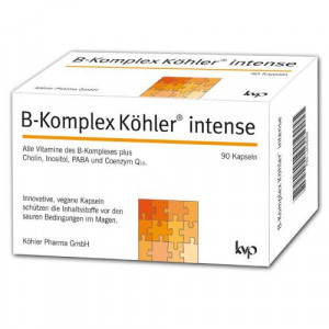 Produktbild von B-KOMPLEX K&ouml;hler intense Kapseln