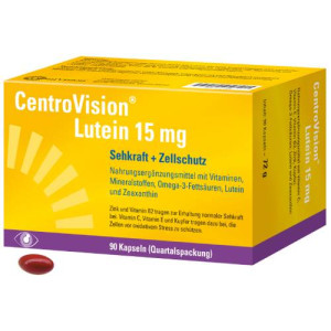 Produktbild von CENTROVISION Lutein 15 mg Kapseln