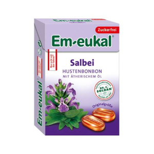 Produktbild von EM-EUKAL Bonbons Salbei zuckerfrei Box