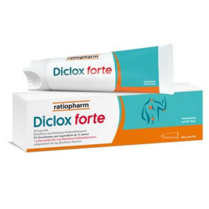 Produktbild von DICLOX forte 20 mg/g Gel