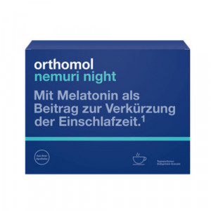 Produktbild von ORTHOMOL nemuri night Granulat