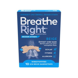 Produktbild von BESSER Atmen Breathe Right Nasenpfl.normal beige