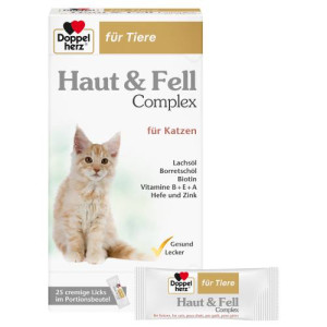 Produktbild von DOPPELHERZ f&uuml;r Tiere Haut&Fell Compl.Port.B.f.Kat.