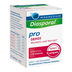 Produktbild von MAGNESIUM DIASPORAL pro+B-Vit.DEPOT Musk.+Nerv.Tab