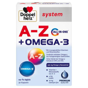 Produktbild von DOPPELHERZ A-Z+Omega-3 all-in-one system Kapseln