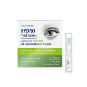 Produktbild von DR.THEISS Hydro med Green Augentro.Einzeldos.Amp.
