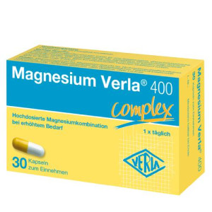 MAGNESIUM VERLA 400 Kapseln