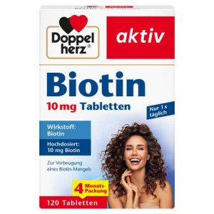 Produktbild von DOPPELHERZ Biotin 10 mg Tabletten