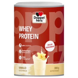 Produktbild von DOPPELHERZ Whey Protein Vanille-Geschmack Pulver