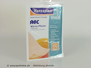 ABC Wärme-Pflaster Capsicum Hansaplast med 14x22