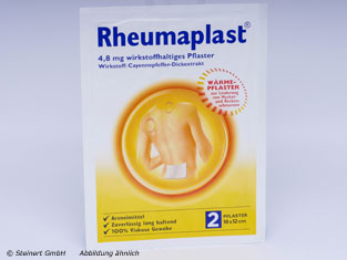 RHEUMAPLAST 4,8 mg wirkstoffhaltiges Pflaster