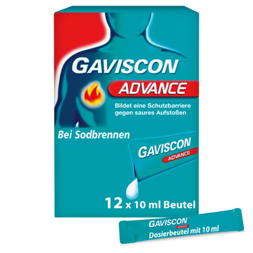 GAVISCON Advance Pfefferminz 1000mg/200mg SUS Btl.