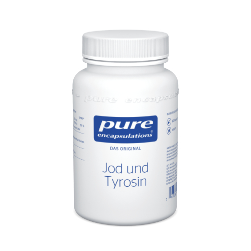 PURE ENCAPSULATIONS Jod und Tyrosin Kapseln