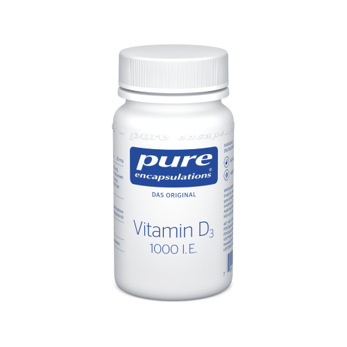 PURE ENCAPSULATIONS Vitamin D3 1000 I.E. Kapseln