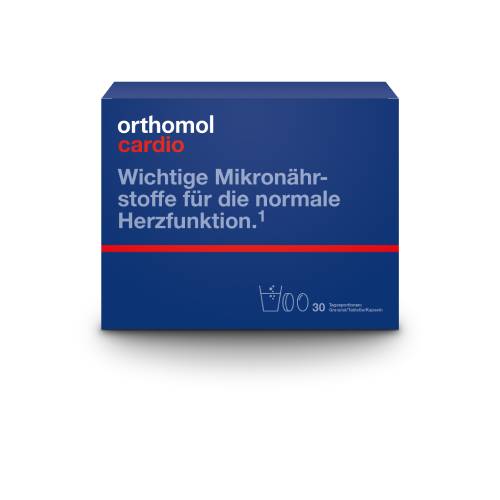 ORTHOMOL Cardio Granulat/Kaps./Tabl.Kombipack.