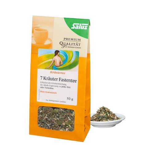 FASTENTEE 7 Kräuter Kräutertee Bio Salus